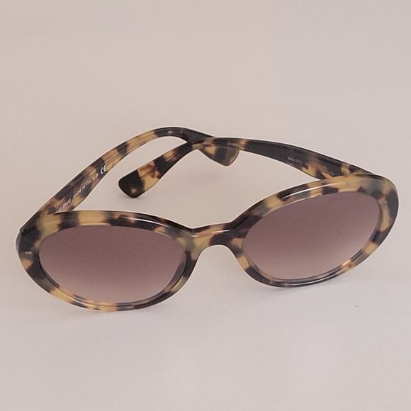 MIU MIU SMU 01U 7SO-QZ9 53x19x140 Oval sunglasses with case - Picture 11 of 11